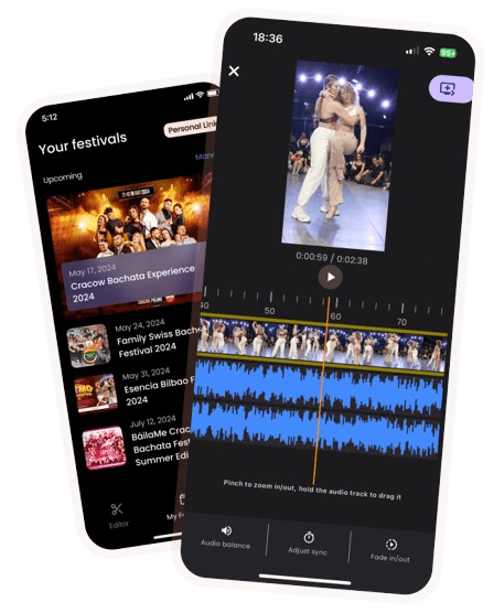 Mobile App home page